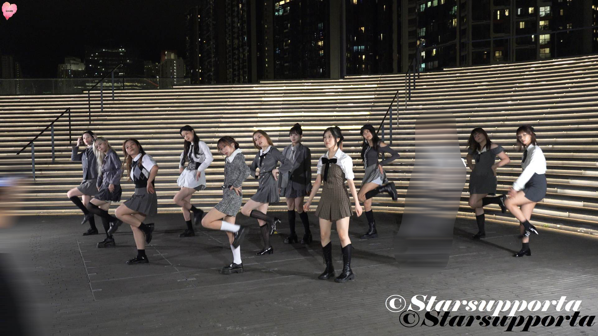 20260701 KPOP dance @ 香港啟德樓梯